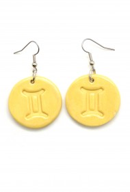 Gemini Ceramic Earrings